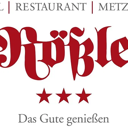 Hotel-restaurant & Metzgerei Roessle 3*